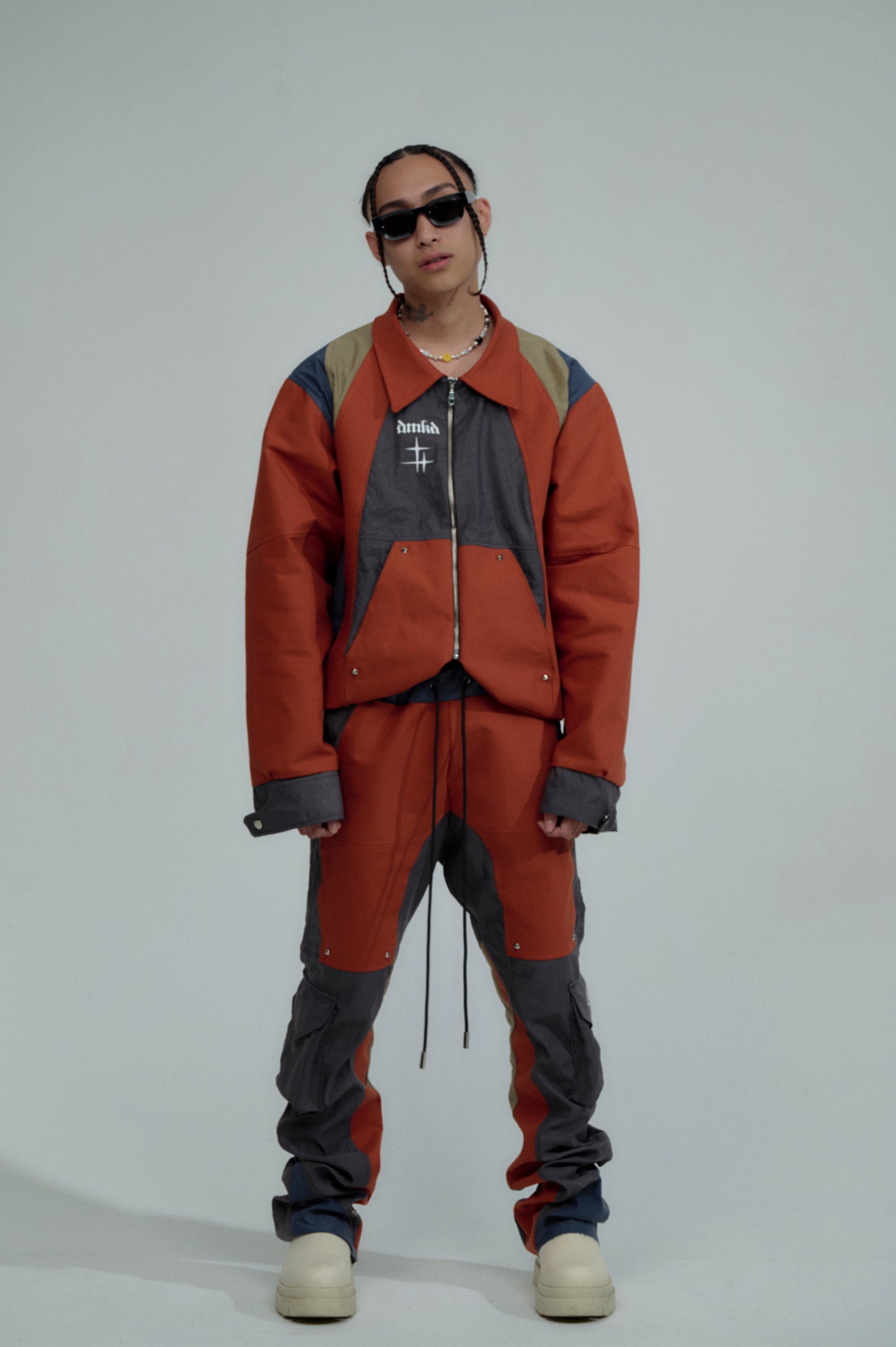 Bronco Track Pants - Rust